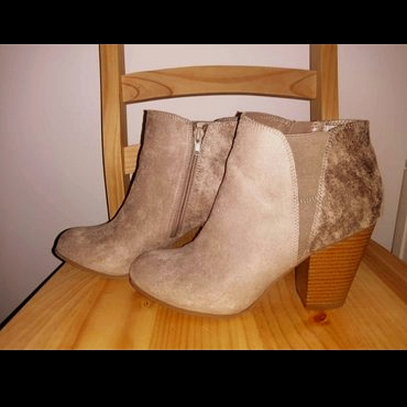 Fergie Shoes - Fergie Fergalicious Booties Size 8.5, 2 1/4 inch block heels